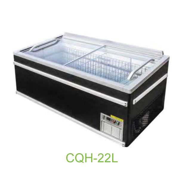 Combined island freezer