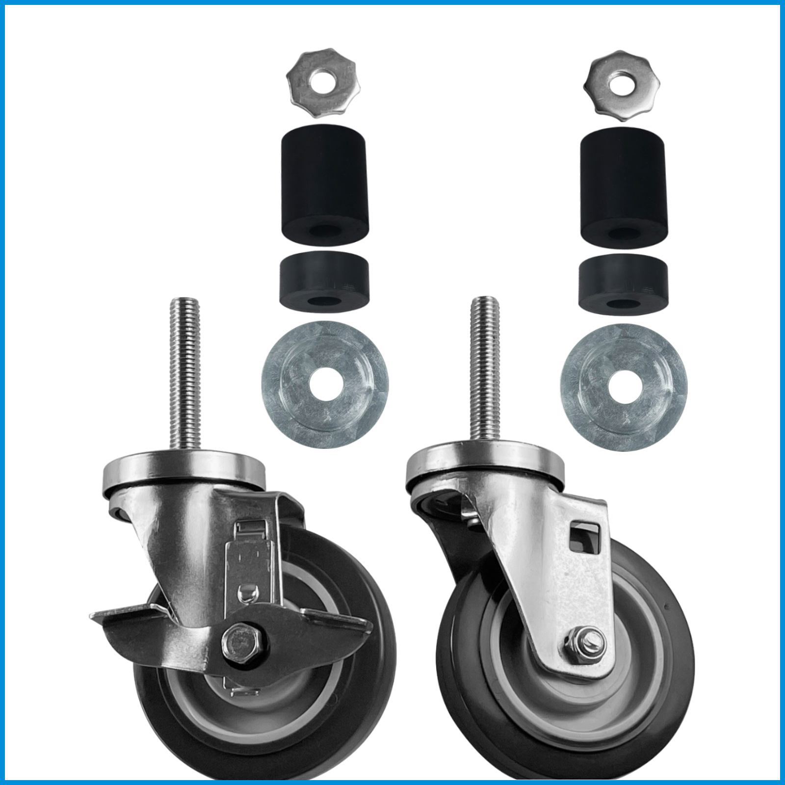 4 inch Work Table Caster Wheels