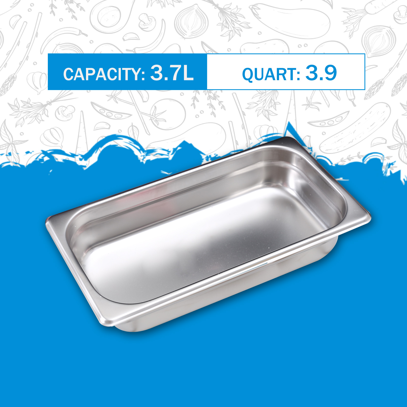 1-3-65 pan (6-Piece set)