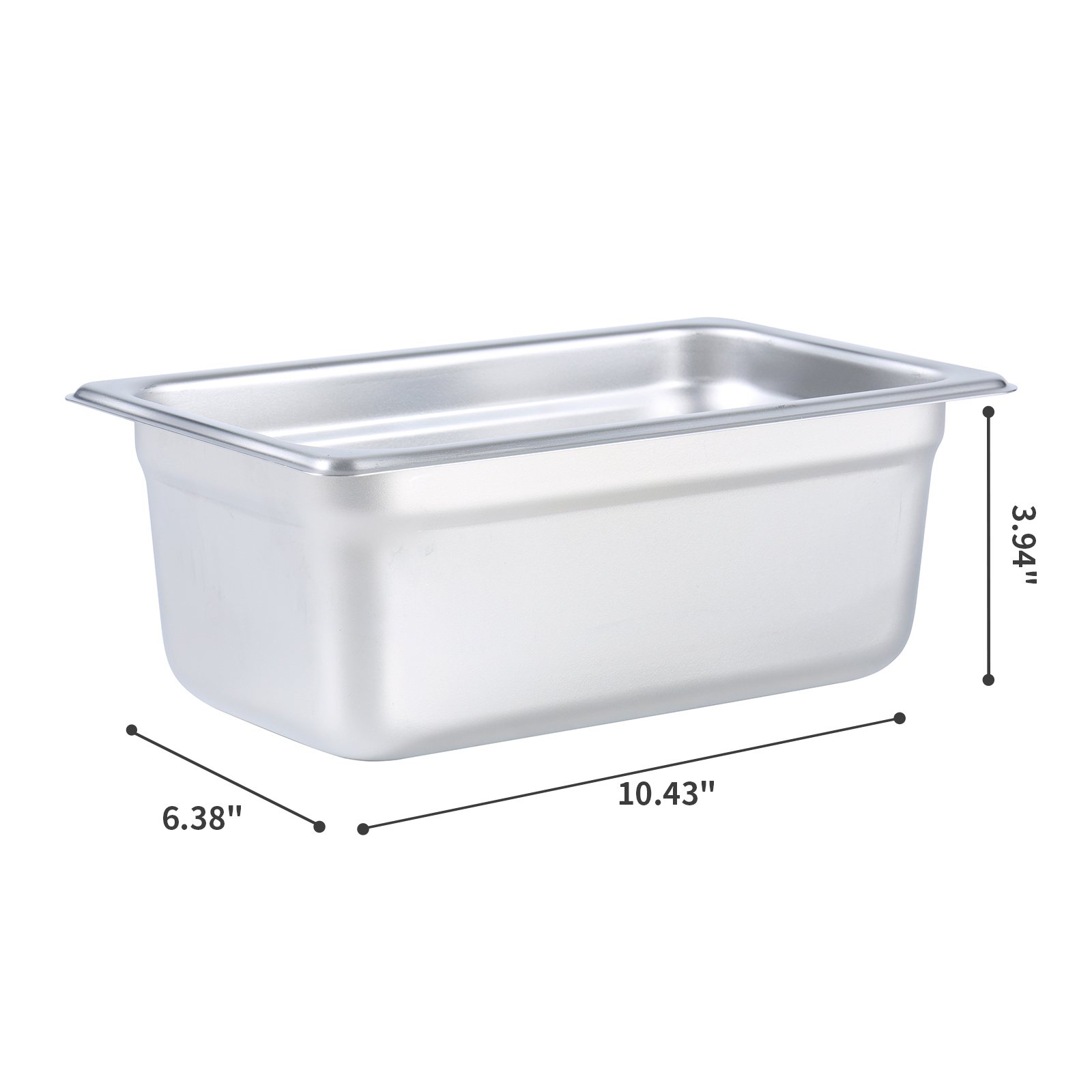 1-4-100 pan (6-Piece set)
