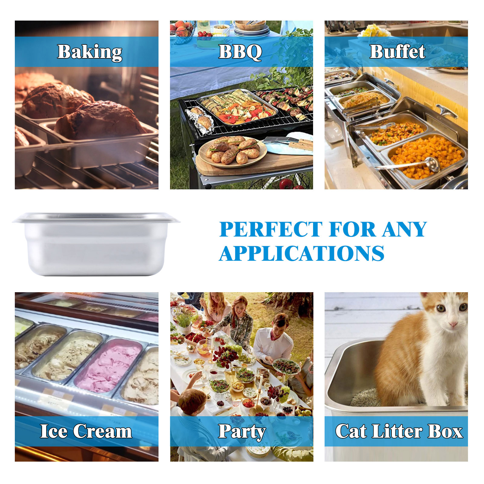 1-6-65 pan（6-Piece set）