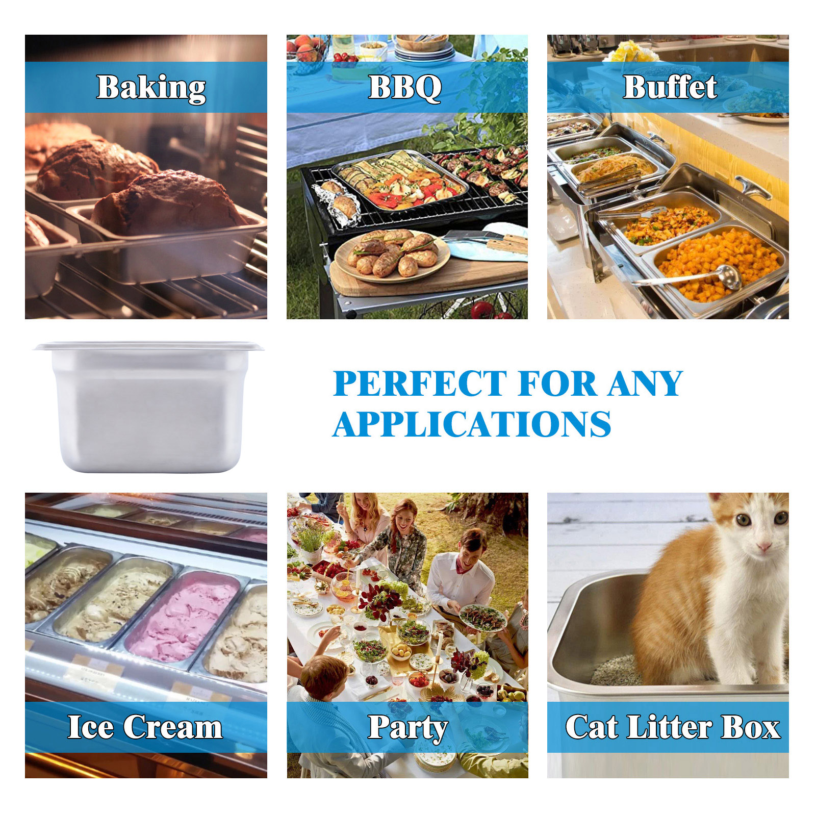 1-9-65 pan（6-Piece set）