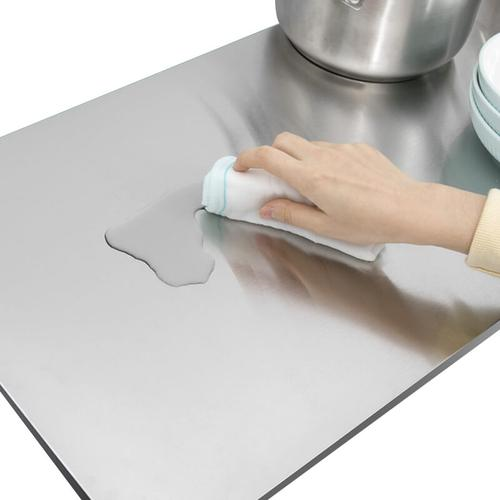 Stainless Steel Workbench (Wheel type & Backsplash)